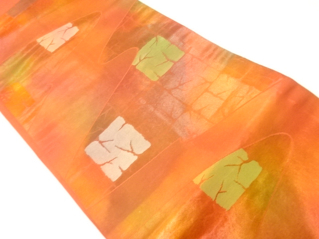 JAPANESE NAGOYA OBI / WOVEN ABSTRACT